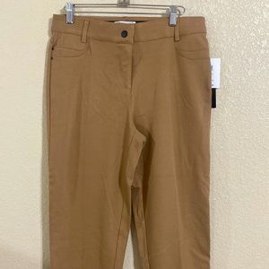 NWT 89th Madison camel pants for women size 10
